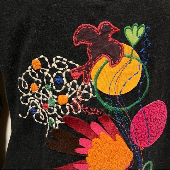 Mamatayoe Embroidered Embellished Long Sleeve Top - Picture 7 of 12